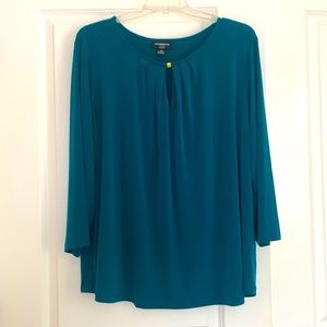 Liz Claiborne Teal Blouse